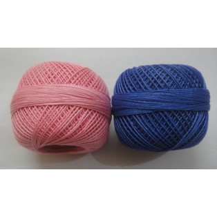 DARK & BEAUTIFUL - LOT SET of 10 - 100% Cotton Mercer Yarn Thread - Crochet Lace Knitting Embroidery (10 Balls - 200 Grams)